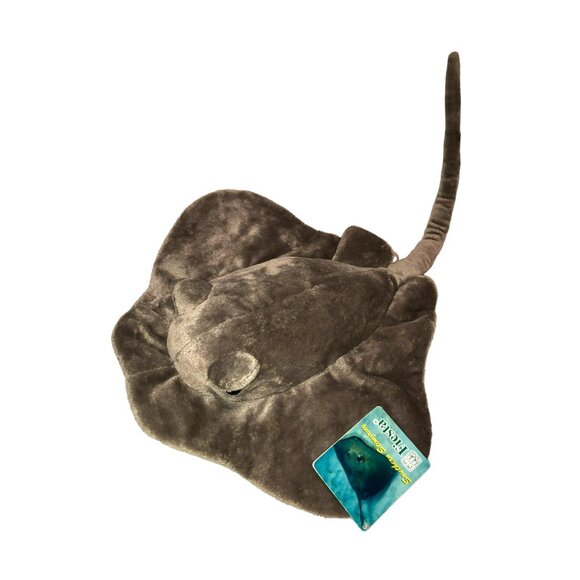 STINGRAY STUFFED ANIMAL PLUSH FIESTA BRAND SEA CREATURE GRAY SOUTHERN STINGRAY - Picture 1 of 4